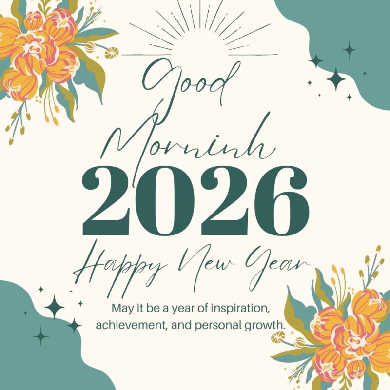 Good Morning happy new year 2026