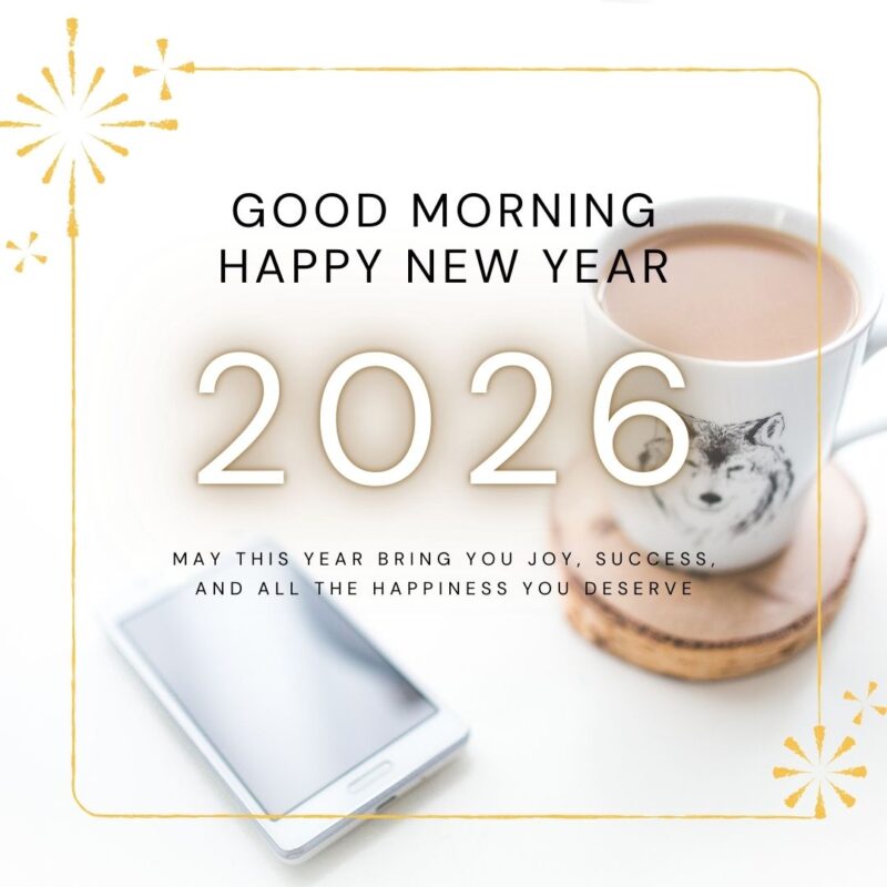 Good Morning happy new year 2026