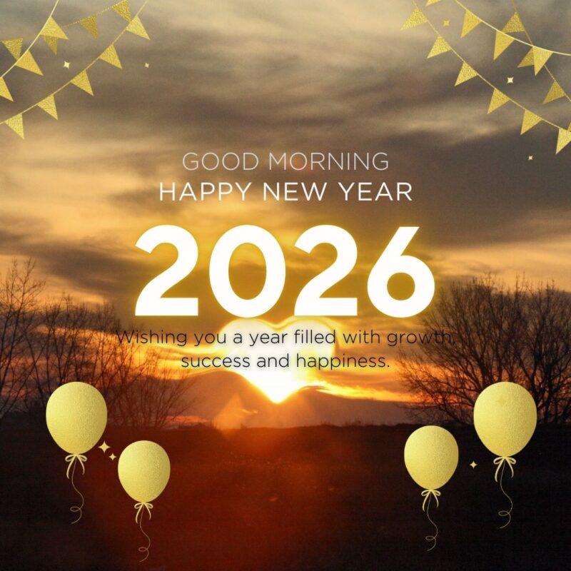 Good Morning happy new year 2026
