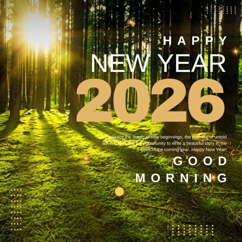 Good Morning happy new year 2026