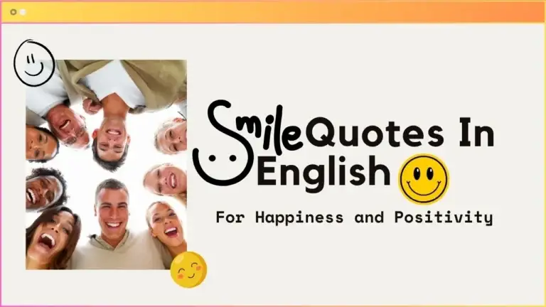 100 Smile Quotes in English for Happiness and Positivity 1 Smile Quotes in English