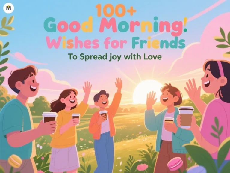 100+ Good Morning Wishes for Friends To Spread joy with Love