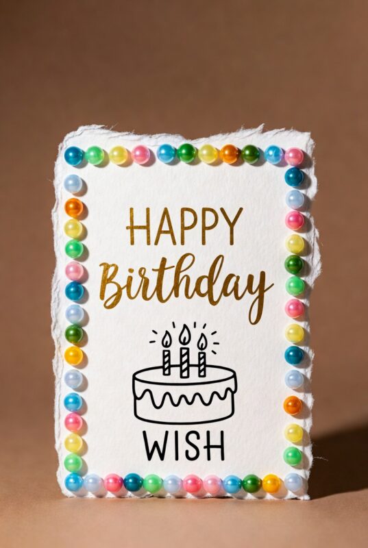 This is a handmade Happy Birthday Card Image 