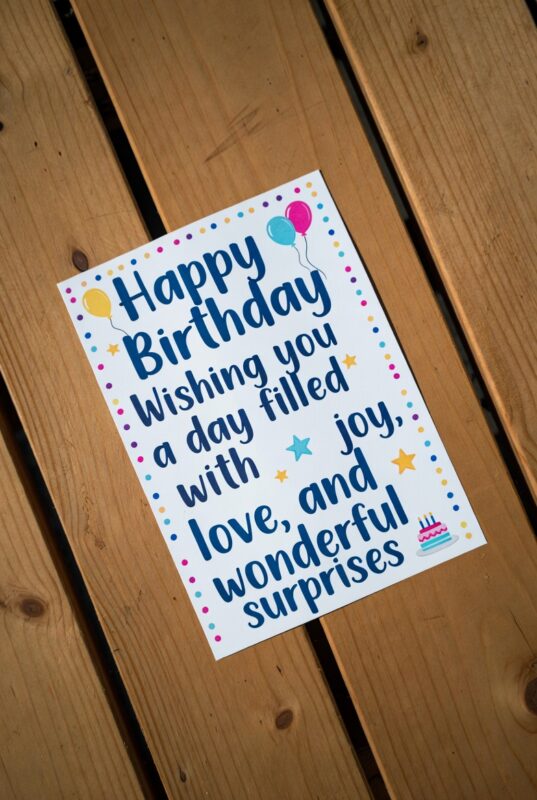 This is a handmade Happy Birthday Card Image 