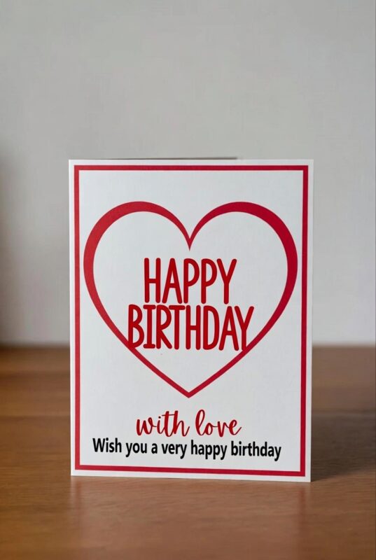 This is a handmade Happy Birthday Card Image 