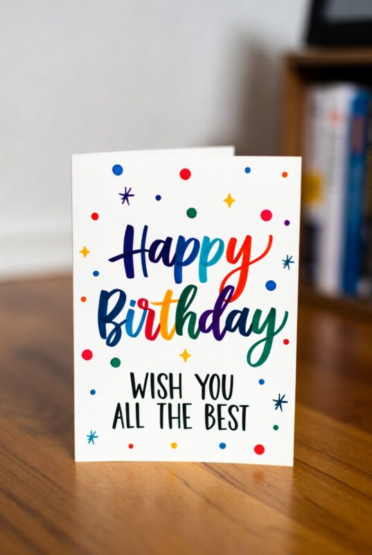 This is a handmade Happy Birthday Card Image 