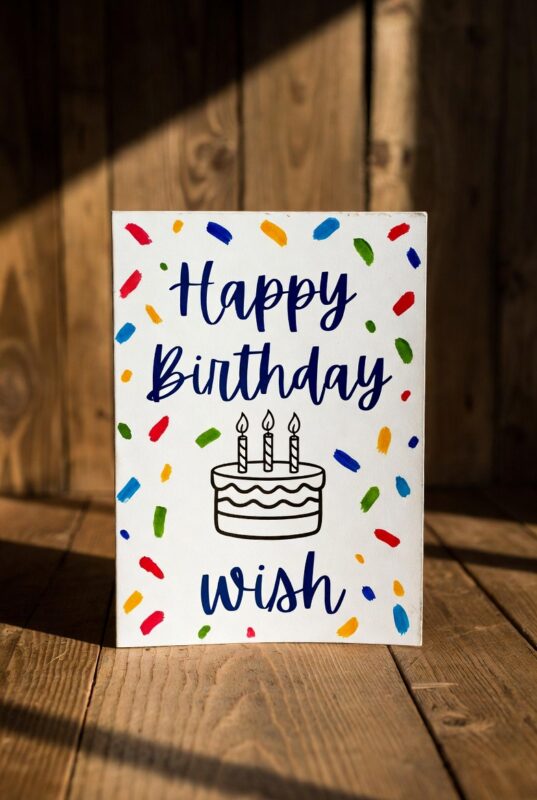 This is a handmade Happy Birthday Card Image 