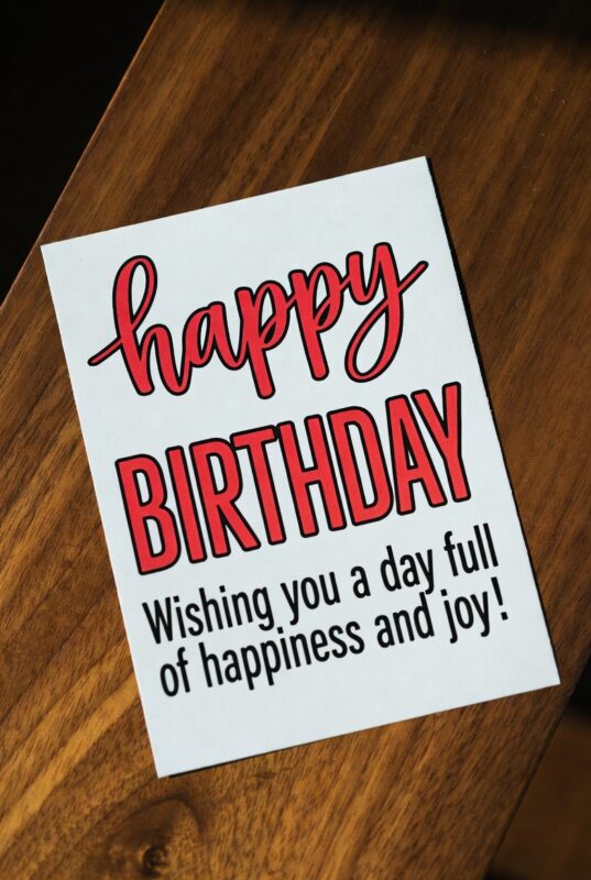 This is a handmade Happy Birthday Card Image 