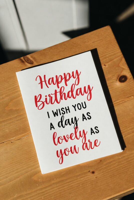 This is a handmade Happy Birthday Card Image 