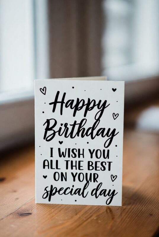 This is a handmade Happy Birthday Card Image 