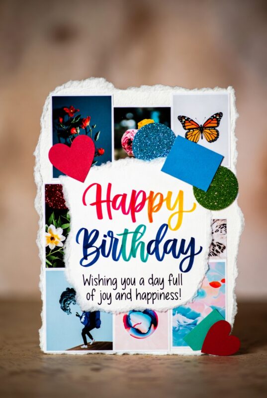This is a handmade Happy Birthday Card Image 