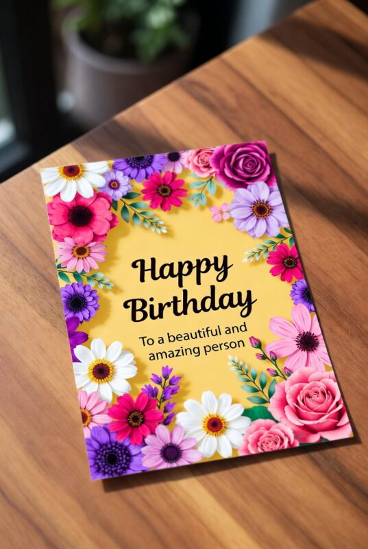 This is beautiful Happy Birthday Card Image with