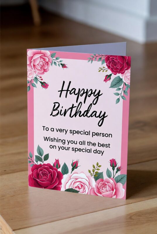 This is beautiful Happy Birthday Card Image with