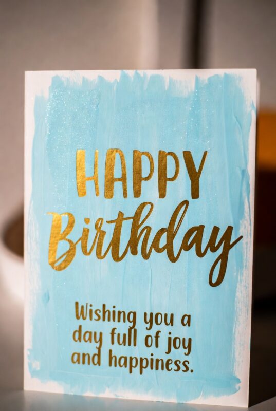 This is a handmade Happy Birthday Card Image 