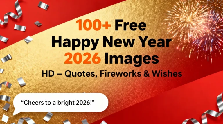 100+ Free Happy New Year 2026 Images HD – Quotes, Fireworks & Wishes