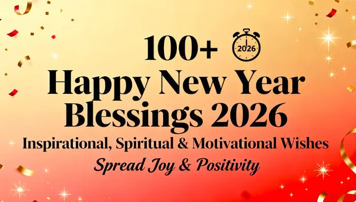 100+ Happy New Year Blessings 2026: Inspirational, Spiritual & Motivational Wishes