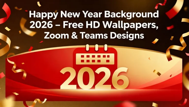 Happy New Year Background 2026 – Free HD Wallpapers, Zoom & Teams Designs 8 Happy New Year Background 2026 – Free HD Wallpapers, Zoom & Teams Designs