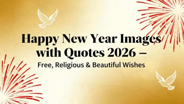 Happy New Year Images with Quotes 2026 – Free, Religious & Beautiful Wishes