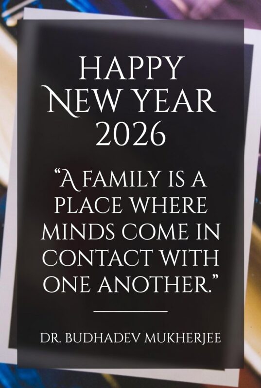 Happy New Year 2026 Image with Quote for Family