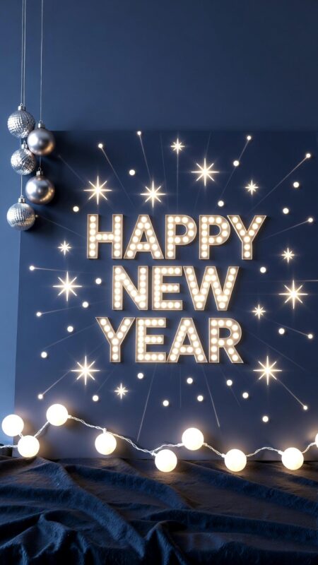 Happy New Year Background 2026 – Free HD Wallpapers, Zoom & Teams Designs 32 Cute Happy New Year Background