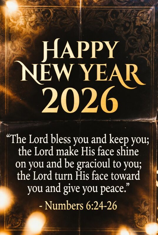 Happy New Year Images with Quotes 2026 – Free, Religious & Beautiful Wishes 59 Religious Happy New Year Image with Quote