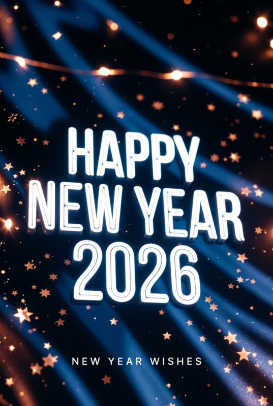 100+ Happy New Year 2026 Wishes in English for Friends, Family & Love 16 Happy New Year 2026 Wishes Image
