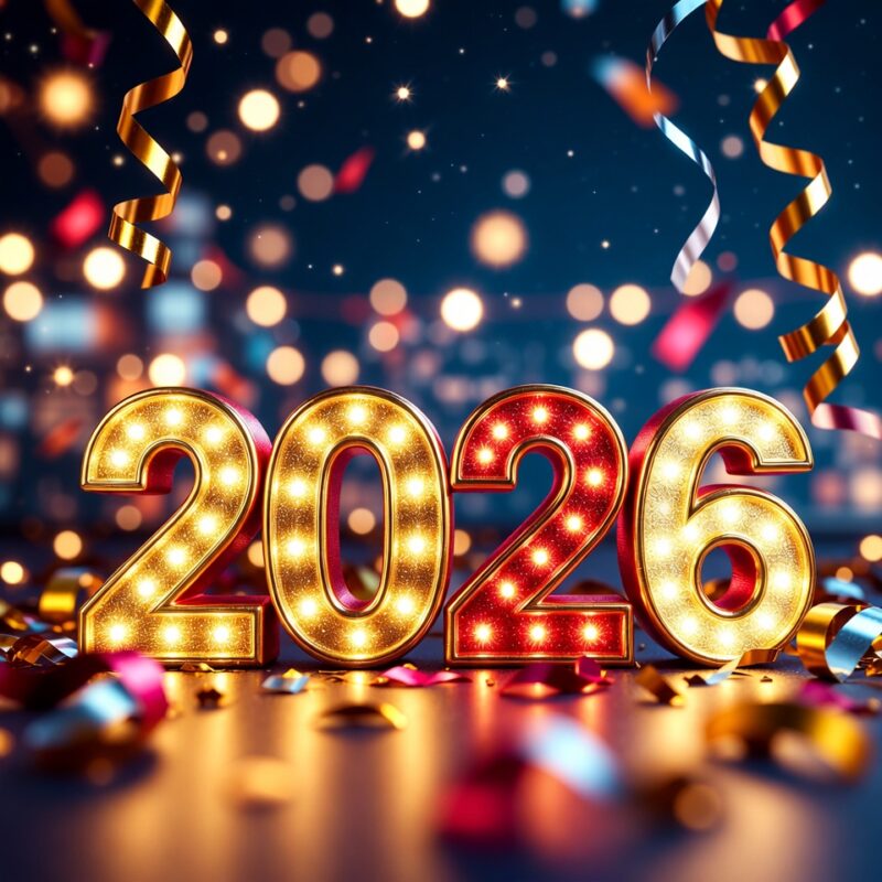 100+ Best Happy New Year Greetings 2026 – Wishes, Quotes, Images & Messages to Start the Year Right 37 Happy New Year Greetings 2026 Image