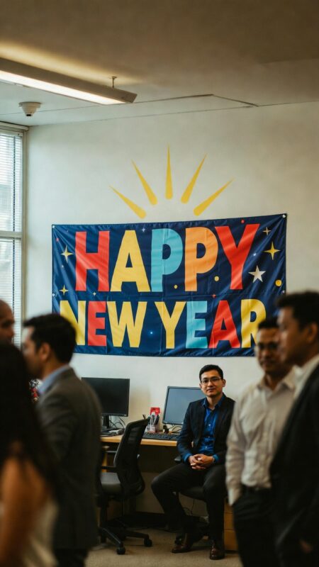 Happy New Year Background 2026 – Free HD Wallpapers, Zoom & Teams Designs 22 Teams Happy New Year Background