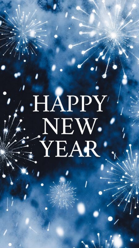 Happy New Year Background 2026 – Free HD Wallpapers, Zoom & Teams Designs 64 Blue New Year Background