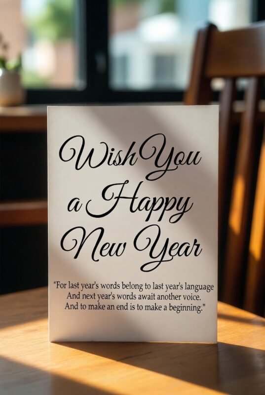 Happy New Year Images with Quotes 2026 – Free, Religious & Beautiful Wishes 87 Wish You a Happy New Year Image with Quote