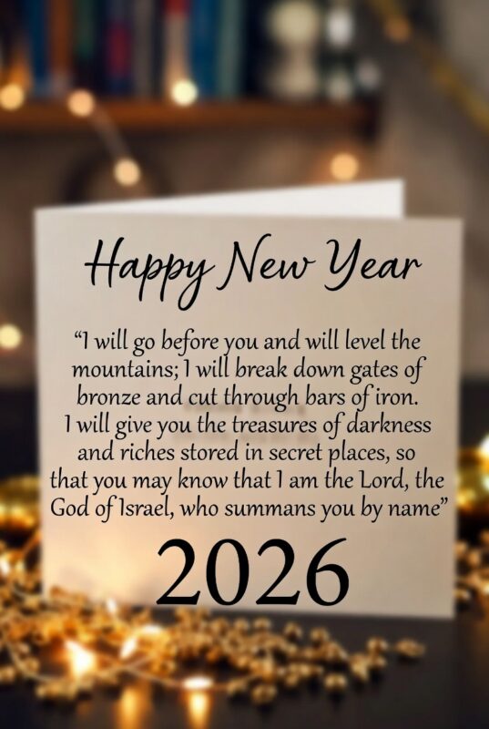 Happy New Year Images with Quotes 2026 – Free, Religious & Beautiful Wishes 63 Religious Happy New Year Image with Quote