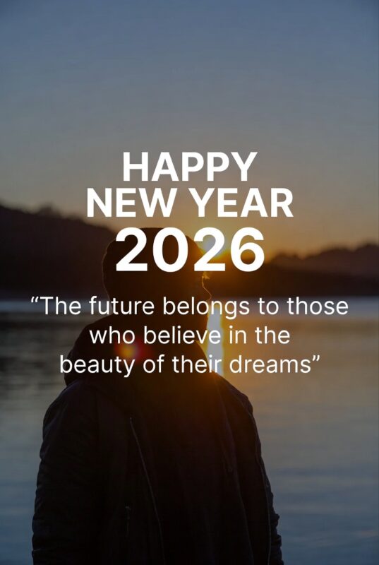 Happy New Year Image with Quote