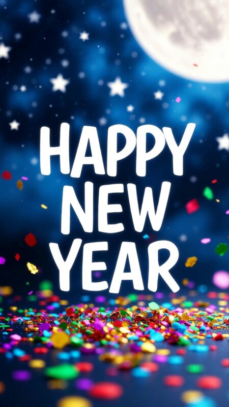 Happy New Year Background 2026 – Free HD Wallpapers, Zoom & Teams Designs 39 Happy New Year Background for Kids