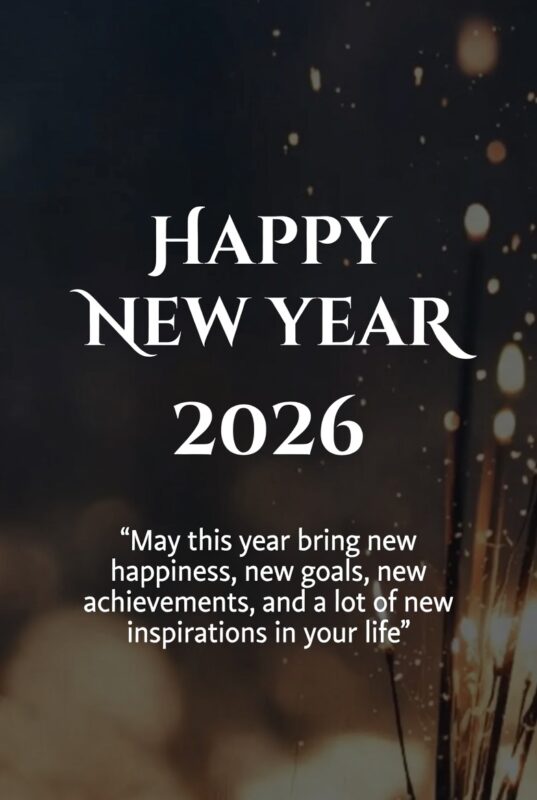 Happy New Year Image with Quote