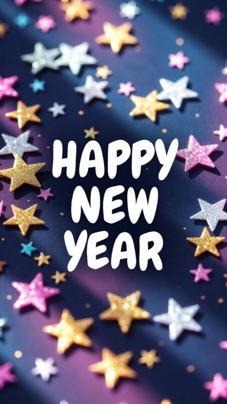 Happy New Year Background 2026 – Free HD Wallpapers, Zoom & Teams Designs 40 Happy New Year Background for Kids