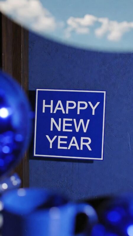 Happy New Year Background 2026 – Free HD Wallpapers, Zoom & Teams Designs 66 Blue New Year Background