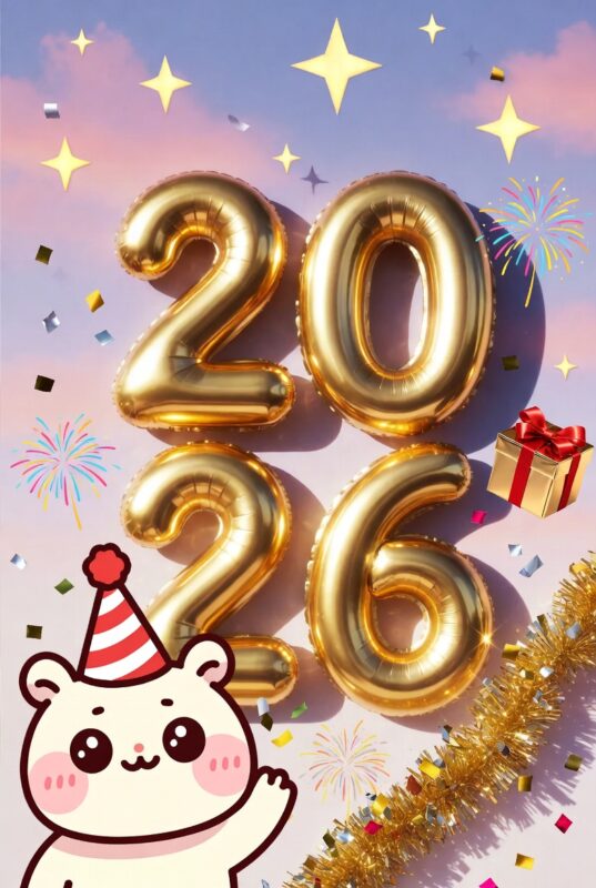 Cute New Year Wallpaper