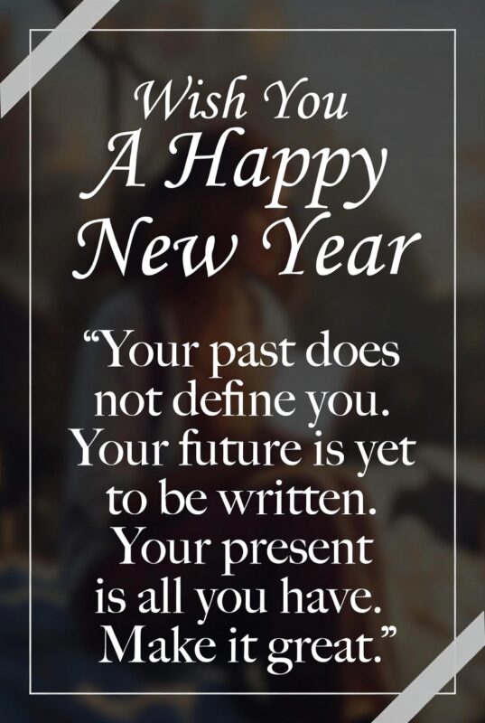 Happy New Year Images with Quotes 2026 – Free, Religious & Beautiful Wishes 90 Wish You a Happy New Year Image with Quote
