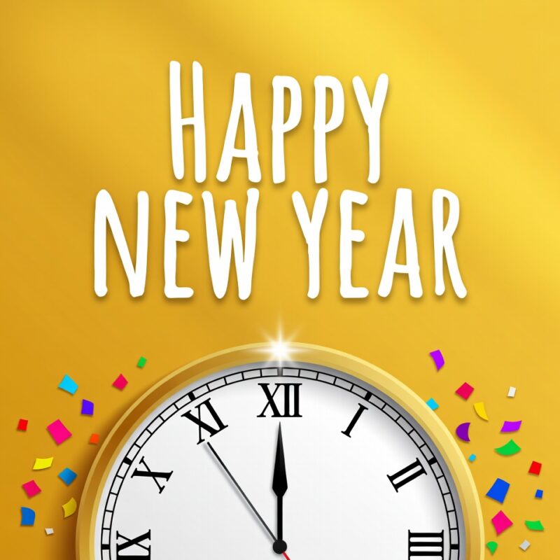 Happy New Year Clipart 2026