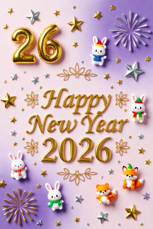 Cute New Year Wallpaper