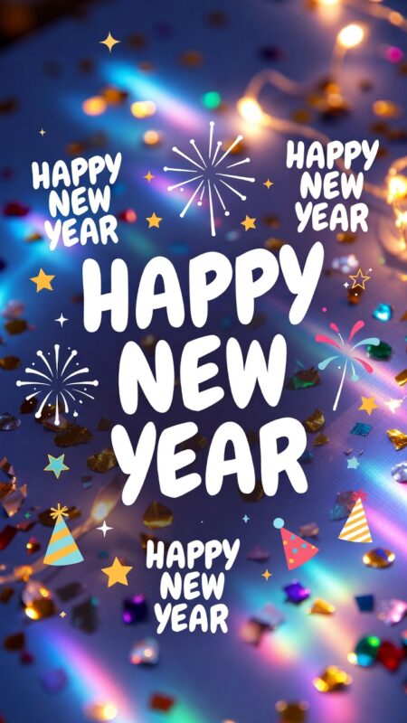 Happy New Year Background 2026 – Free HD Wallpapers, Zoom & Teams Designs 45 Happy New Year Background for Kids