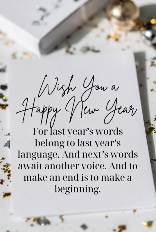 Happy New Year Images with Quotes 2026 – Free, Religious & Beautiful Wishes 91 Wish You a Happy New Year Image with Quote