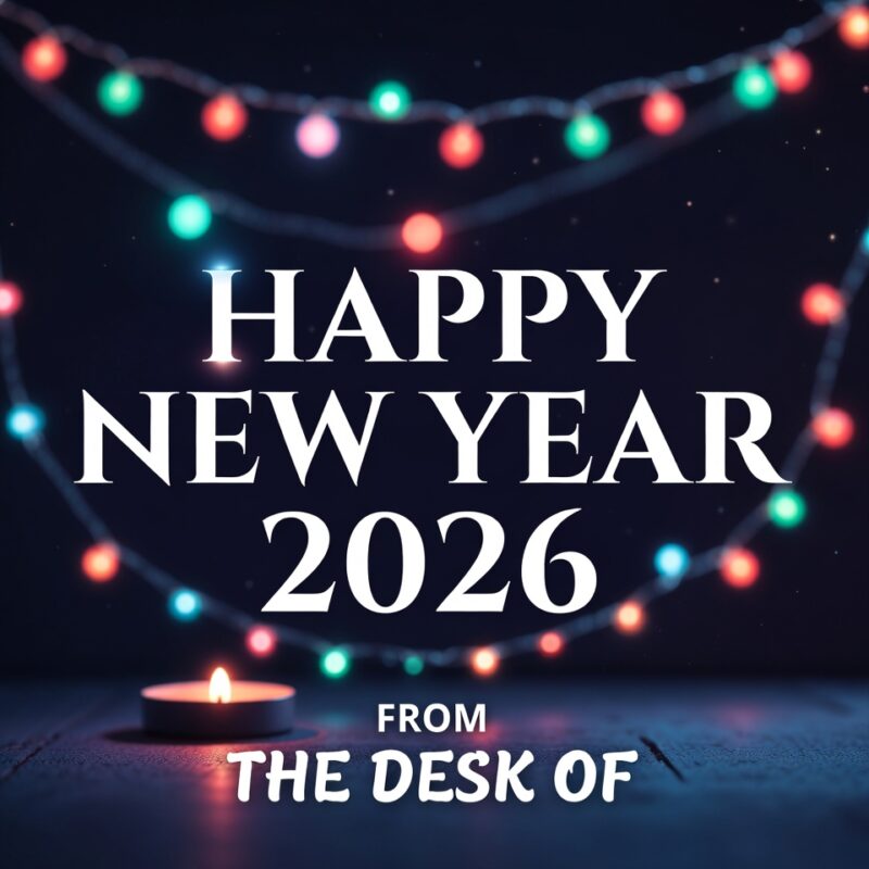 100+ Best Happy New Year Greetings 2026 – Wishes, Quotes, Images & Messages to Start the Year Right 27 Happy New Year Greetings 2026 Image