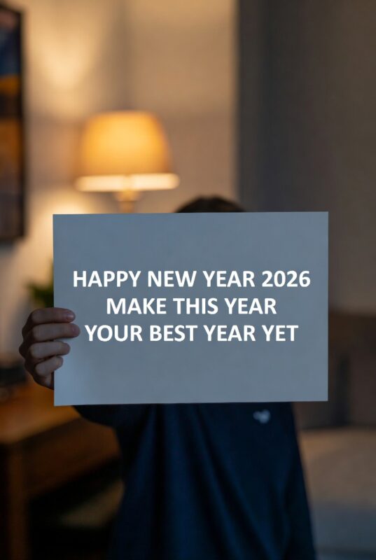 Happy New Year Image with Quote