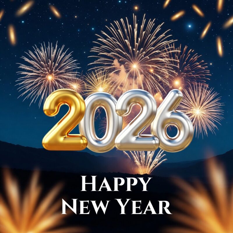 100+ Best Happy New Year Greetings 2026 – Wishes, Quotes, Images & Messages to Start the Year Right 25 Happy New Year Greetings 2026 Image