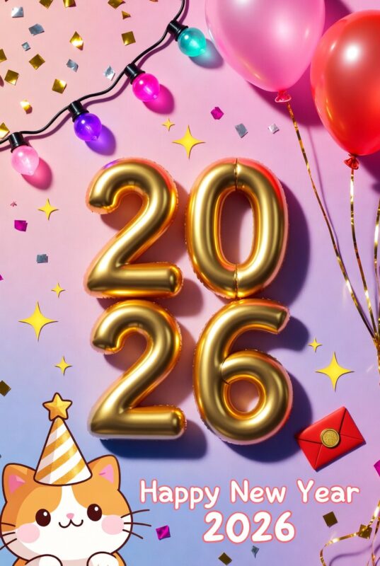 Cute New Year Wallpaper