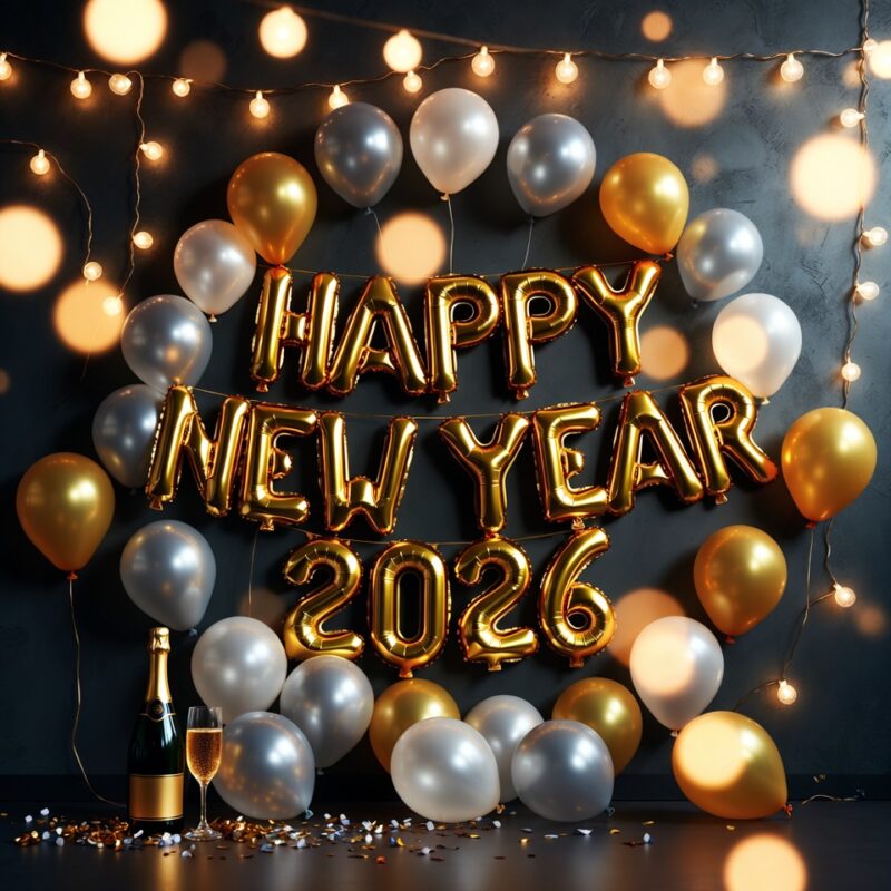 100+ Best Happy New Year Greetings 2026 – Wishes, Quotes, Images & Messages to Start the Year Right 24 Happy New Year Greetings 2026 Image