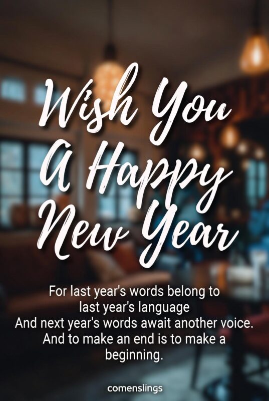 Happy New Year Images with Quotes 2026 – Free, Religious & Beautiful Wishes 77 Wish You a Happy New Year Image with Quote