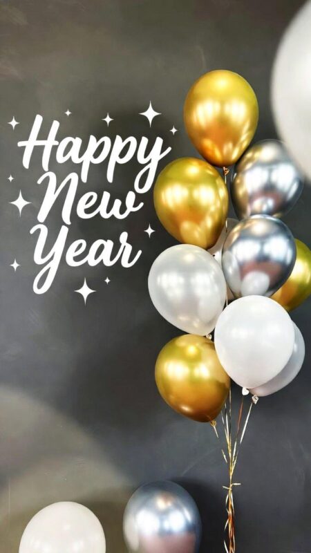 Happy New Year Background 2026 – Free HD Wallpapers, Zoom & Teams Designs 25 Cute Happy New Year Background