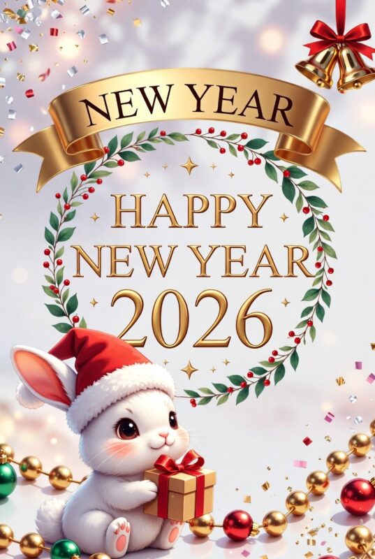 Cute New Year Wallpaper